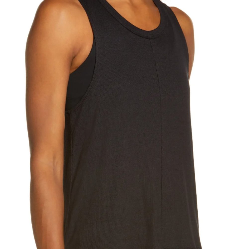 NWT ... Nordstrom Zella Favorite Racerback Sleeveless Rib Tank